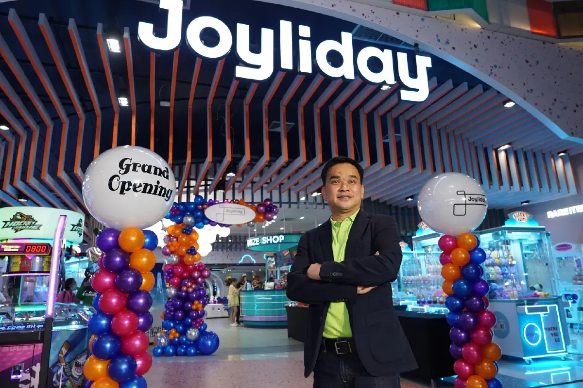 ‘จอยลิเดย์’ ทุ่ม100ล้านลุยสยายปีกรับตลาดเครื่องเล่นในศูนย์การค้า